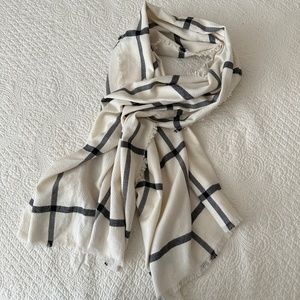 Ann Taylor Windowpane Scarf